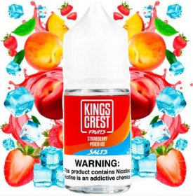 Strawberry Peach Ice salt - King Crest Fruit