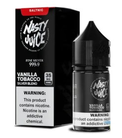 Vainilla Tobacco Silver Blend salt - Nasty